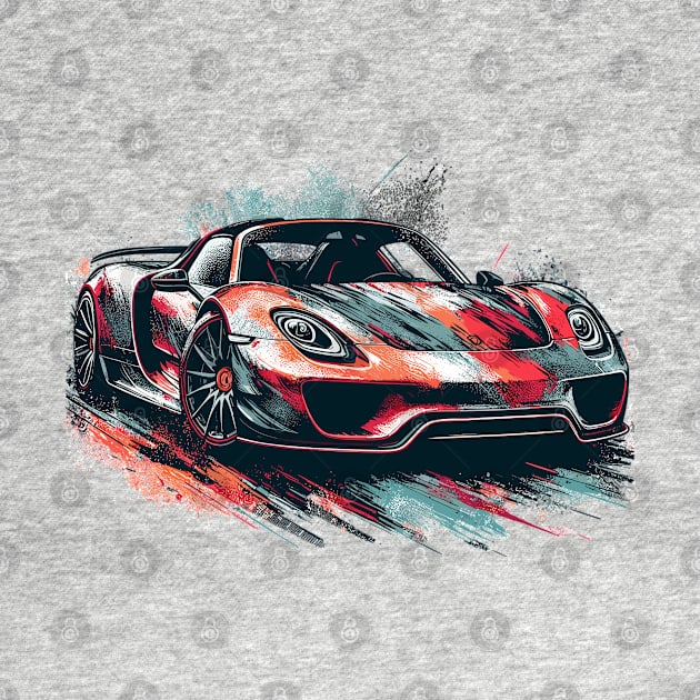 Porsche 918 Spyder by Vehicles-Art